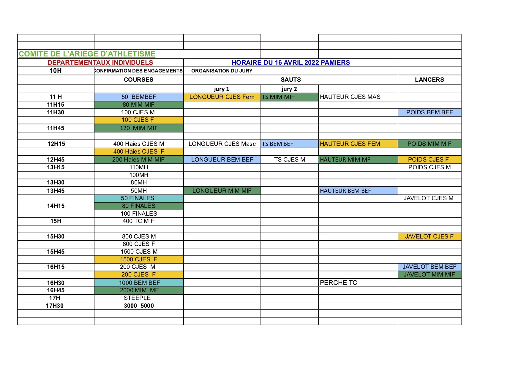 HORAIRES DEPT 16 AVRIL 2022 PAMIERS (2)